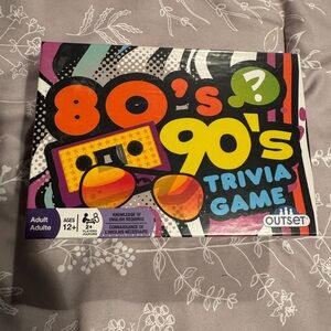 80's & 90's Trivia Game
